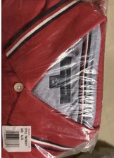 Tommy Hilfiger Women's Short Sleeve Johnny Collar Polo Top, Star Print, Size XL, listing 6