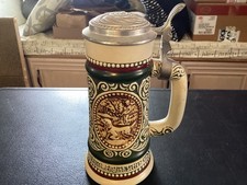 Avon 1978 Hunting Scene Lidded Beer Stein - 'At Point... English Setter' — listing 6