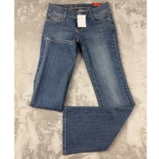 Guess Flared Jeans with Rhinestone Embellished Hem