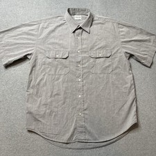 Vintage United Colors of Benetton Plaid Flannel Button-Up Shirt, Made in Italy, Size L — listing 3
