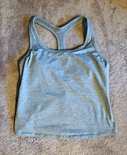 prAna Women's Geometric Print Racerback Athletic Tank Top, Size M