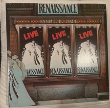 Renaissance Lot of 4 Vinyl LP Albums (Novella, Azure d'Or, Song for All Seasons, Live at Carnegie Hall)