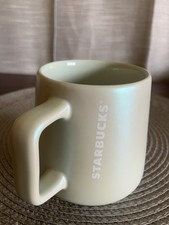 Starbucks 2021 Shimmer Mint Green Pearlescent Ceramic Mug 12oz — listing 2
