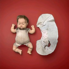 Vintage 1960s Vogue Dolls Baby Dear Doll in Original Box with Pink Gingham Dress — listing 5