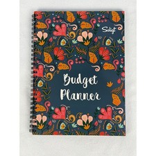 Soligt Budget Planner Spiral-Bound Notebook, Floral Cover, listing 3