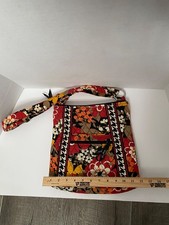 Vera Bradley Quilted Cotton Drawstring Crossbody Bag in Bittersweet Pattern — listing 6