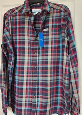 Columbia Sportswear Men's Plaid Flannel Button-Up Shirt, Purple — listing 3