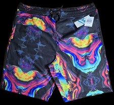 Men's Psychedelic Print Board Shorts — listing 4