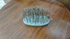 Vintage Twisted Wire Flower Frog on Weighted Base