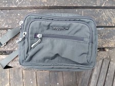 Baggallini Triple Zip Crossbody Bag, Khaki Nylon, 12 x 11 in, listing 4