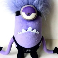 Despicable Me 3 Two-Eyed Minion Plush (Dave/Bob) with Denim Overalls — listing 5