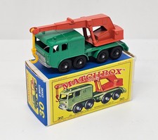 Matchbox Superfast Faun Mobile Crane (No. 42) Yellow Diecast Toy — listing 6