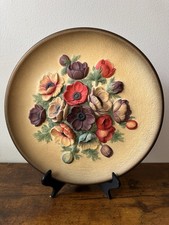 Bossons Chalkware Floral Wall Plaque with Chrysanthemums — listing 3