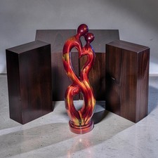 Red 'LOVE' Sculpture Block Letters (Robert Indiana Style Decorative Piece) Yes — there's a brand/label — listing 4