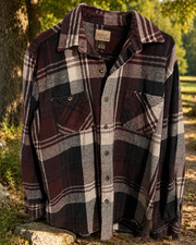 C.E. Schmidt & Co. Men's Tan Cotton Canvas Work Shirt / Overshirt