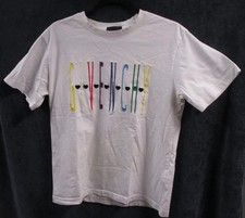 Givenchy Paris Rainbow Embroidered Logo T-Shirt White — listing 5