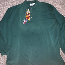 Vintage The Disney Store Green Jacket, Size XXL — listing 3