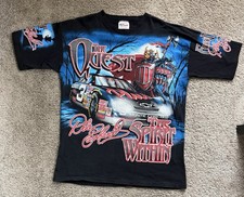 Vintage 90s Dale Earnhardt 'The Quest' NASCAR All-Over-Print T-Shirt