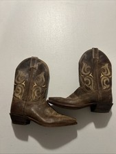 Justin Women's Cowboy Boots Style 4606 Cognac Leather — listing 6