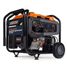 Generac Portable Gas Generator with Wheel Kit