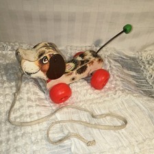 Fisher-Price Little Snoopy Pull Toy Beagle Dog #693 — listing 6