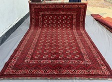 Persian-Style Machine-Woven Area Rug, Red Ground Medallion Design, 8' x 9' — listing 5
