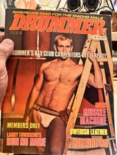 DRUMMER Magazine Holiday Issue - Vintage Gay Leather Fraternity Publication with REX Cover Art — listing 2