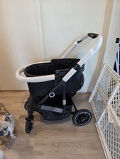 Purple 3-Wheel Pet Stroller for Dogs/Cats with Mesh Canopy — listing 3