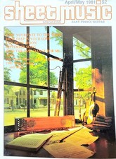 Sheet Music Magazine February 1988 - How The West Was Sung / Songs of the American Cowboy — listing 4