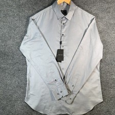 Giorgio Armani Men's Camel Linen-Blend Shirt Jacket, Size 56 (IT), listing 2