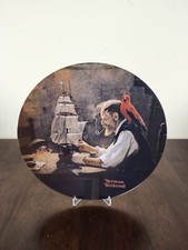 Norman Rockwell "The Ship Builder" Collector Plate, Knowles Rockwell Heritage Collection