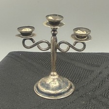 Miniature Plastic Candelabra Figure / Dollhouse or Playset Accessory — listing 5