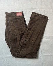 Green Corduroy Trousers with Button-Fly Front — listing 6