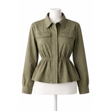Old Navy Women's Cotton Utility Jacket in Khaki/Tan — listing 3