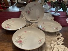 Golden Rose Fine China Dinnerware Partial Set - Pink Rose Pattern with Gold Trim (Japan) — listing 6