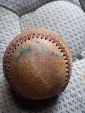 Vintage Team-Signed Official League Baseball with Multiple Autographs — listing 5