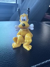 Disney Pluto PVC Figure Lot - Set of 3 Toy Figurines