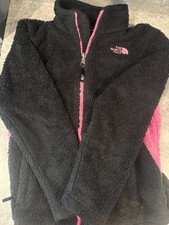 The North Face Kids' Sherpa Fleece Full-Zip Hoodie, Cream, Size 6