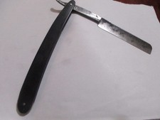 Antique Geneva Cutlery Co. Straight Razor with Black Handle and Original Box — listing 2