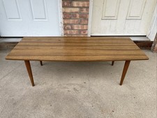 Mid-Century Modern Teak Tapered-Leg Side / Coffee Table — listing 5