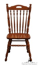 Tell City Chair Co. Hard Rock Maple Captain's Chair with Spindle Back — listing 3