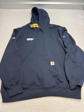 Carhartt Rain Defender Relaxed Fit Quilted Insulated Jacket, Black, Men's 2XL — listing 2