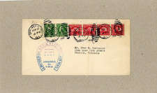 1928 Lindbergh West Indian Aerial Express Airmail Cover with Spirit of St. Louis Photo - Framed Display — listing 5
