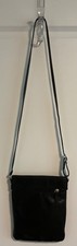 Margot Black Pebbled Leather Crossbody Bucket Bag — listing 3