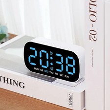 Modern Digital Alarm Clock with Color-Changing Nightlight — listing 2
