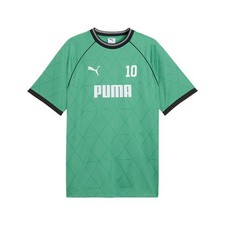 Vintage Puma Navy & Orange Mesh Football Jersey with #00, Size M — listing 3