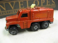 Matchbox Superfast No. 16 Badger 6-Wheel Armored Truck, Metallic Copper/Red, Lesney England — listing 6