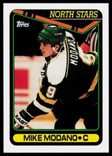 Mike Modano 1993-94 Topps Premier Hockey Card Mounted on Wood Plaque — listing 4