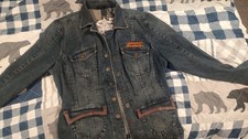 Vintage 1990s Harley-Davidson 'An American Legend' Denim Snap-Front Shirt with Legendary Bar & Shield Back Graphic, Men's XL — listing 6