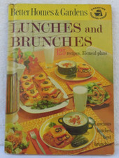 Better Homes and Gardens Lunches and Brunches Cookbook (Creative Cooking Library, Third Printing 1963), listing 6